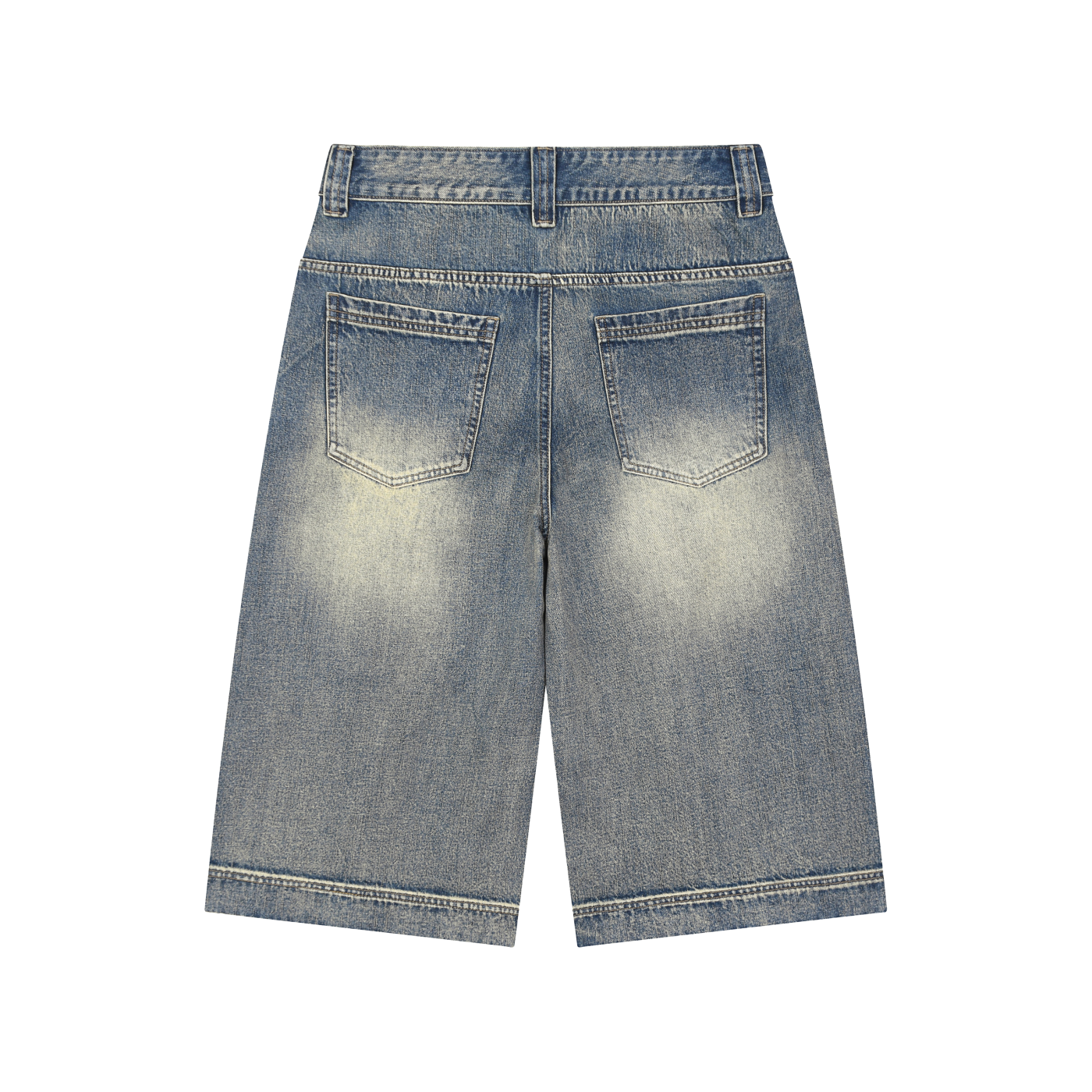 BDM Vintage Wash Baggy Denim Shorts