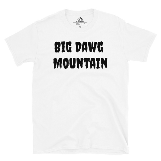 Big Dawg Mountain tee's white