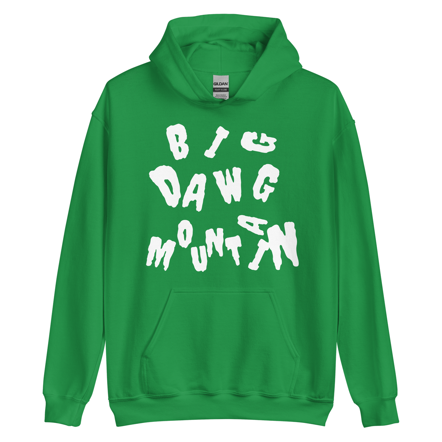 Scrambled Hoodie white letters