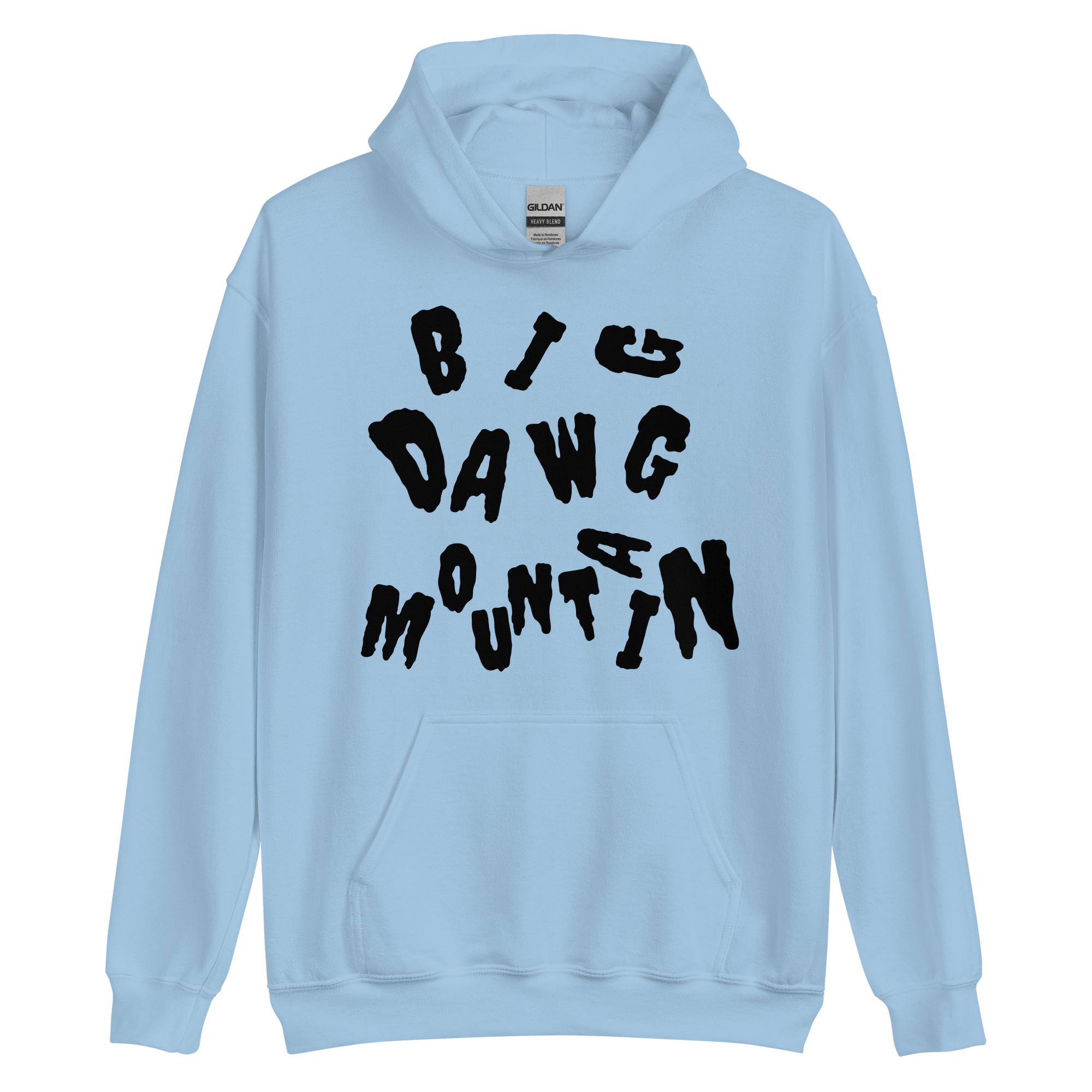 BDM scrambled hoodie