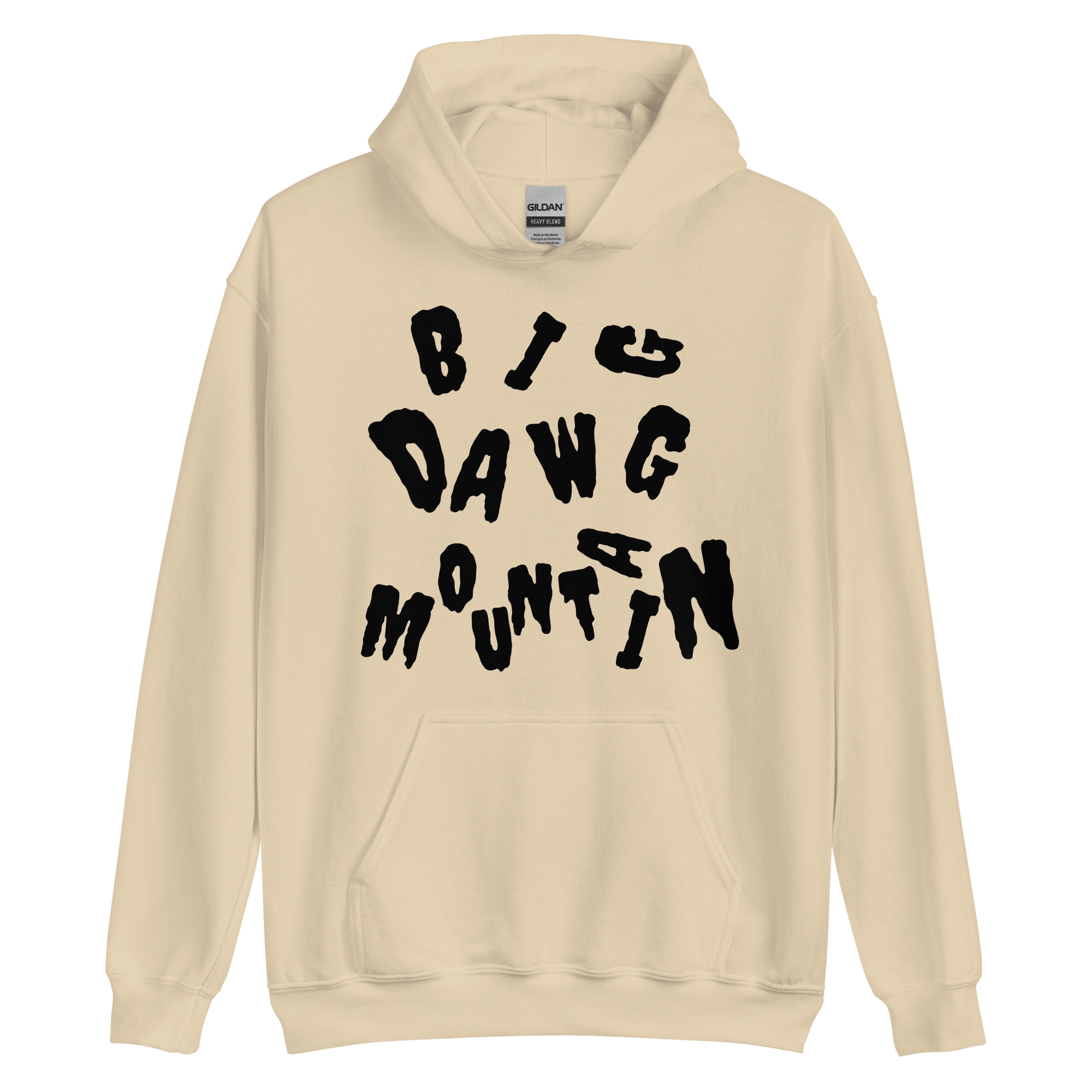 BDM scrambled hoodie