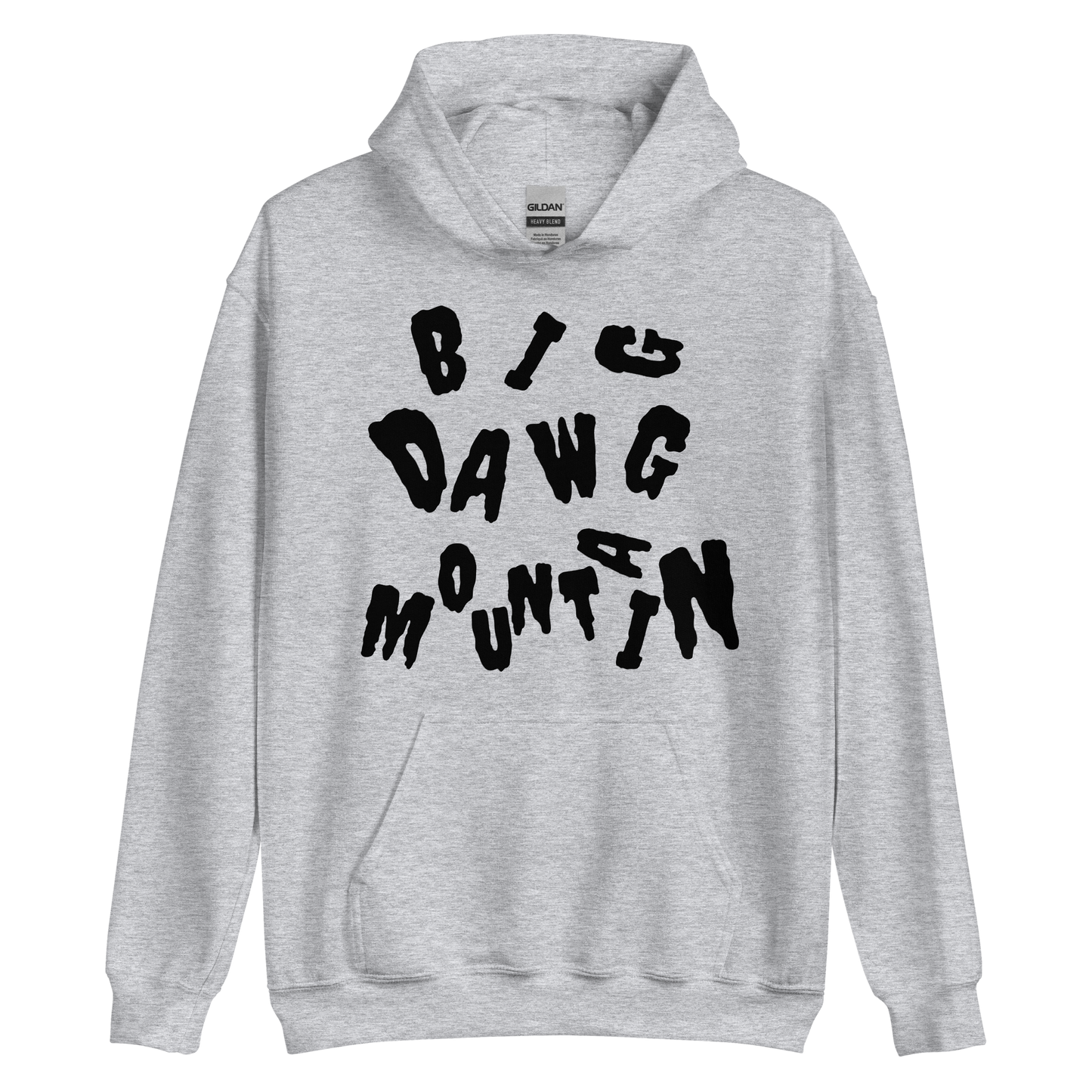 BDM scrambled hoodie