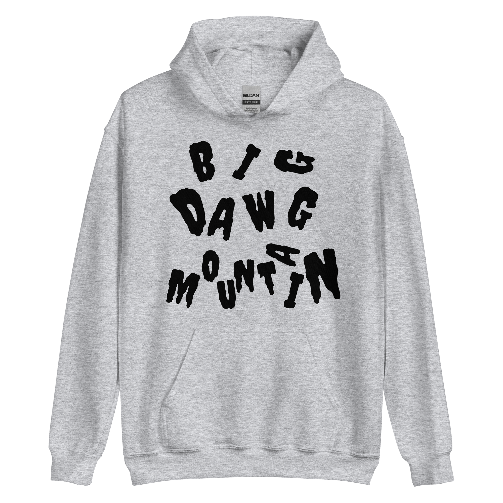BDM scrambled hoodie